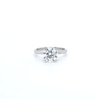 IGI 2.00ct D/VS1 LAB Diamond Solitaire Set In Platinum