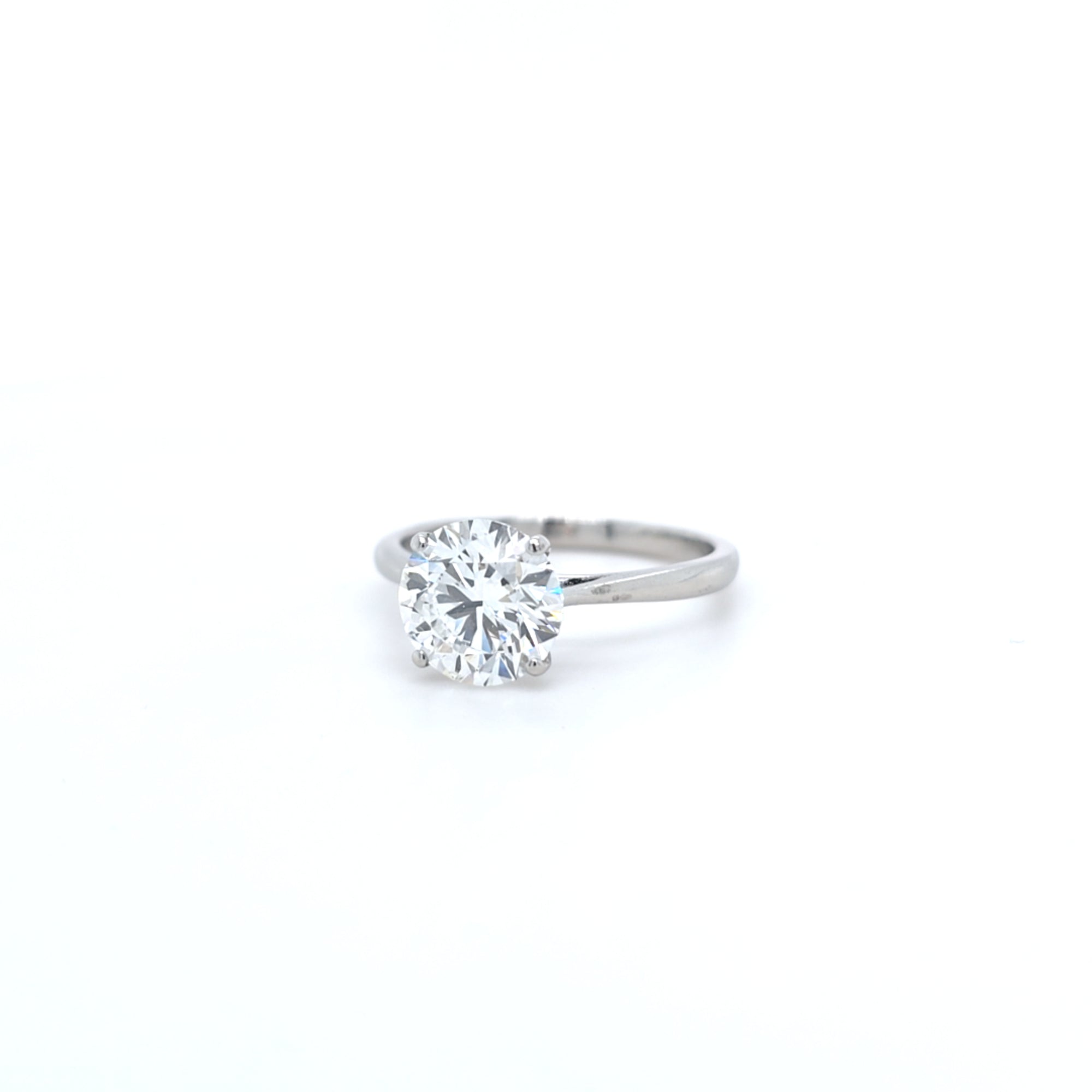 IGI 2.00ct D/VS1 LAB Diamond Solitaire Set In Platinum