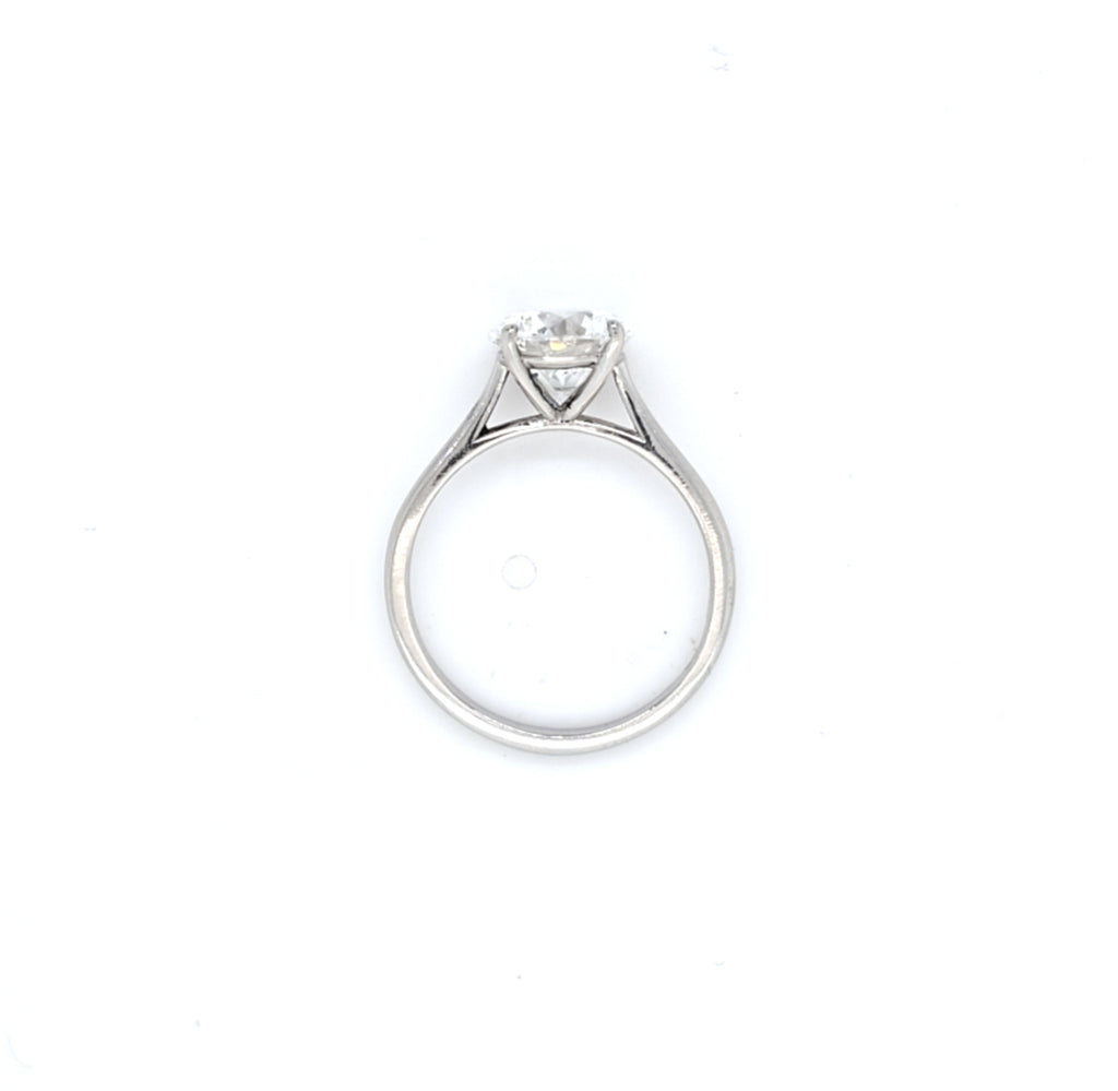 IGI 2.00ct D/VS1 LAB Diamond Solitaire Set In Platinum