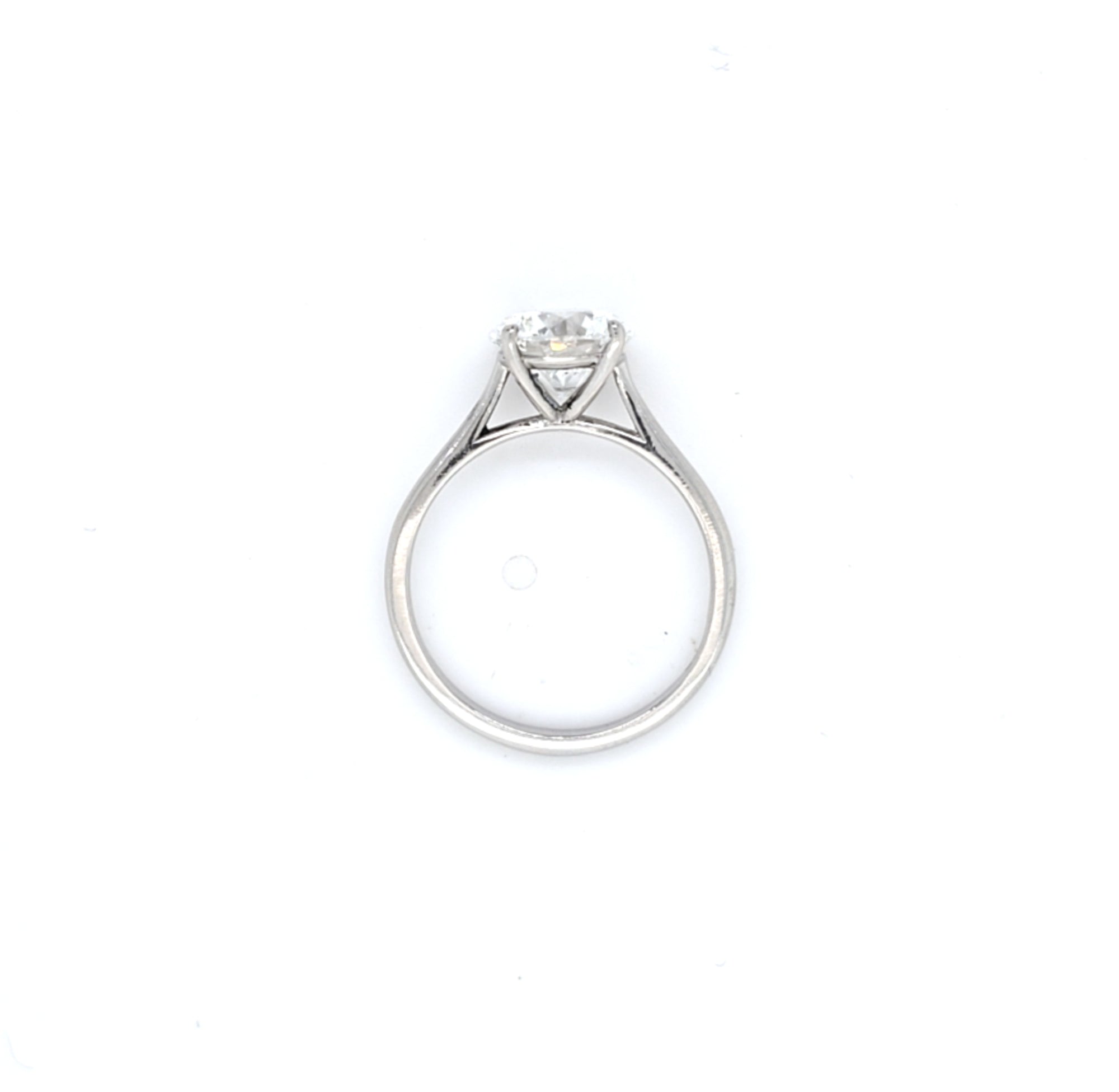 IGI 2.00ct D/VS1 LAB Diamond Solitaire Set In Platinum