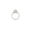 1.05ct D/VS2 LAB Diamond Halo Ring set in Platinum