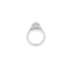 1.05ct D/VS2 LAB Diamond Halo Ring set in Platinum