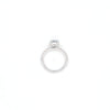 1.62ct LAB Diamond Ring with Diamond Shoulders and Hidden Halo set in 9ct White Gold