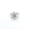 10.02ct Round Brilliant Cut Diamond Solitaire Set in Platinum