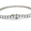 8.03ct LAB Diamond Line Bracelet Set in Platinum