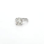 4.15ct Diamond Solitaire set in Platinum