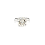 4.15ct Diamond Solitaire set in Platinum