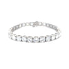 18.03ct LAB Diamond Line Bracelet Set in Platinum