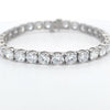 18.03ct LAB Diamond Line Bracelet Set in Platinum