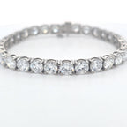 18.03ct LAB Diamond Line Bracelet Set in Platinum