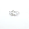 3.53ct F/VS1 Oval Brilliant Cut LAB Diamond 3 Stone Ring Set in White Gold