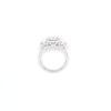 3.53ct F/VS1 Oval Brilliant Cut LAB Diamond 3 Stone Ring Set in White Gold