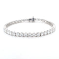 10.03ct LAB Diamond Line Bracelet Set in White Gold - Montpellier Jewellers
