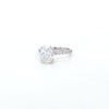 IGI 2.01ct D/VS2 Oval Shape LAB Diamond Ring with Diamond Shoulders set in Platinum - Montpellier Jewellers