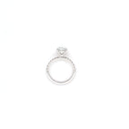 IGI 2.01ct D/VS2 Oval Shape LAB Diamond Ring with Diamond Shoulders set in Platinum - Montpellier Jewellers