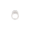IGI 3.07ct D/VS1 Radiant Cut LAB Diamond Solitaire Ring with Trapezoid Side Stones Set in Platinum - Montpellier Jewellers