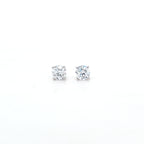 1.50ct F/VS LAB Diamond Stud Earrings Set In White Gold - Montpellier Jewellers
