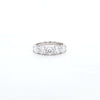 2.01ct F/VS LAB Diamond 5 Stone Ring Set In Platinum - Montpellier Jewellers