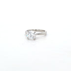 IGI 2.01ct D/VVS2 LAB Diamond Solitaire Set In Platinum - Montpellier Jewellers