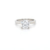 IGI 2.01ct D/VVS2 LAB Diamond Solitaire Set In Platinum - Montpellier Jewellers