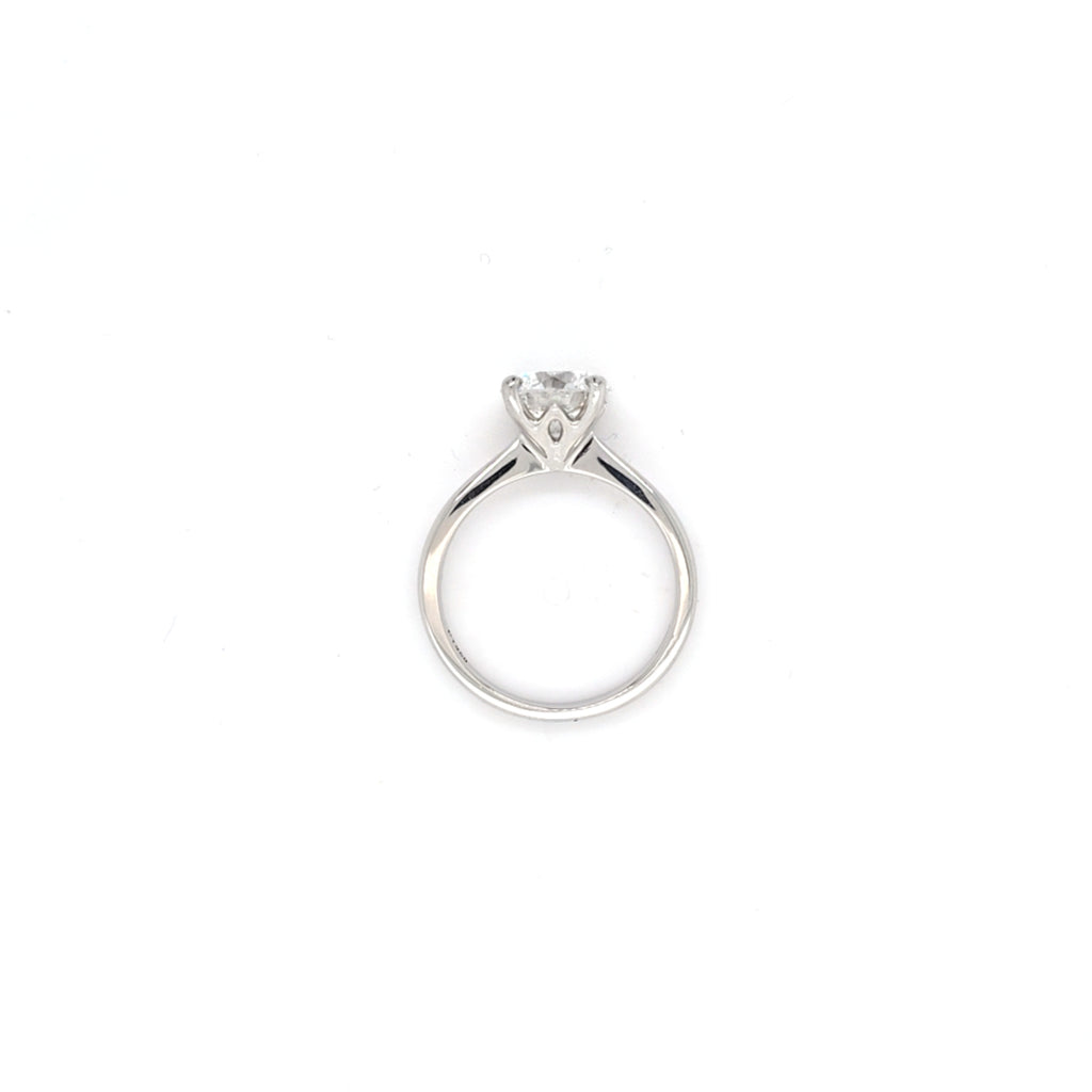 IGI 2.01ct D/VVS2 LAB Diamond Solitaire Set In Platinum - Montpellier Jewellers