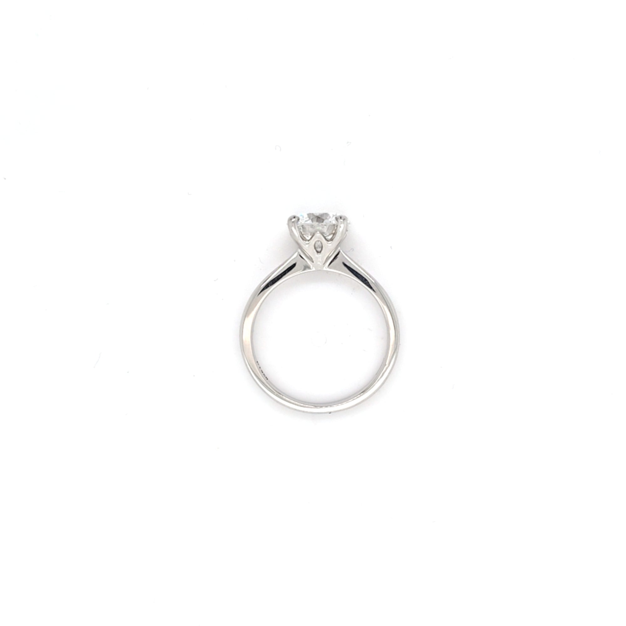 IGI 2.01ct D/VVS2 LAB Diamond Solitaire Set In Platinum - Montpellier Jewellers