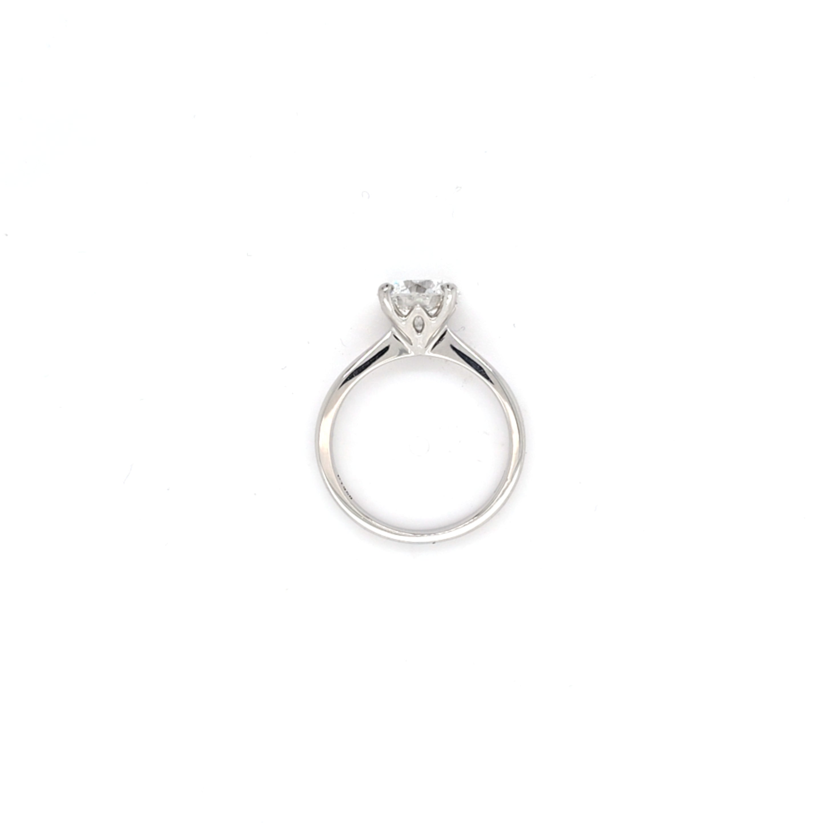 IGI 2.01ct D/VVS2 LAB Diamond Solitaire Set In Platinum - Montpellier Jewellers