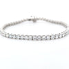 6.00ct LAB Diamond Line Bracelet Set in White Gold - Montpellier Jewellers