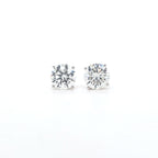 5.04ct G/VS LAB Diamond Stud Earrings Set In White Gold - Montpellier Jewellers