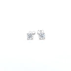 0.82ct LAB Diamond Stud Earrings Set In White Gold - Montpellier Jewellers