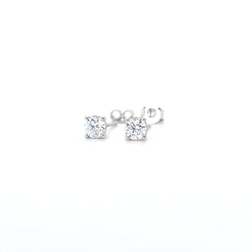 0.82ct LAB Diamond Stud Earrings Set In White Gold - Montpellier Jewellers
