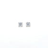 0.82ct LAB Diamond Stud Earrings Set In White Gold - Montpellier Jewellers