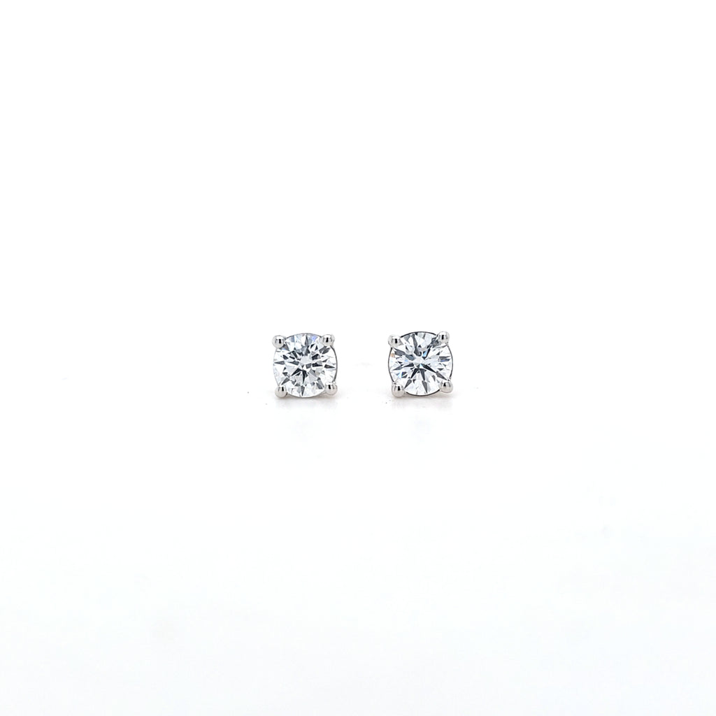 0.82ct LAB Diamond Stud Earrings Set In White Gold - Montpellier Jewellers