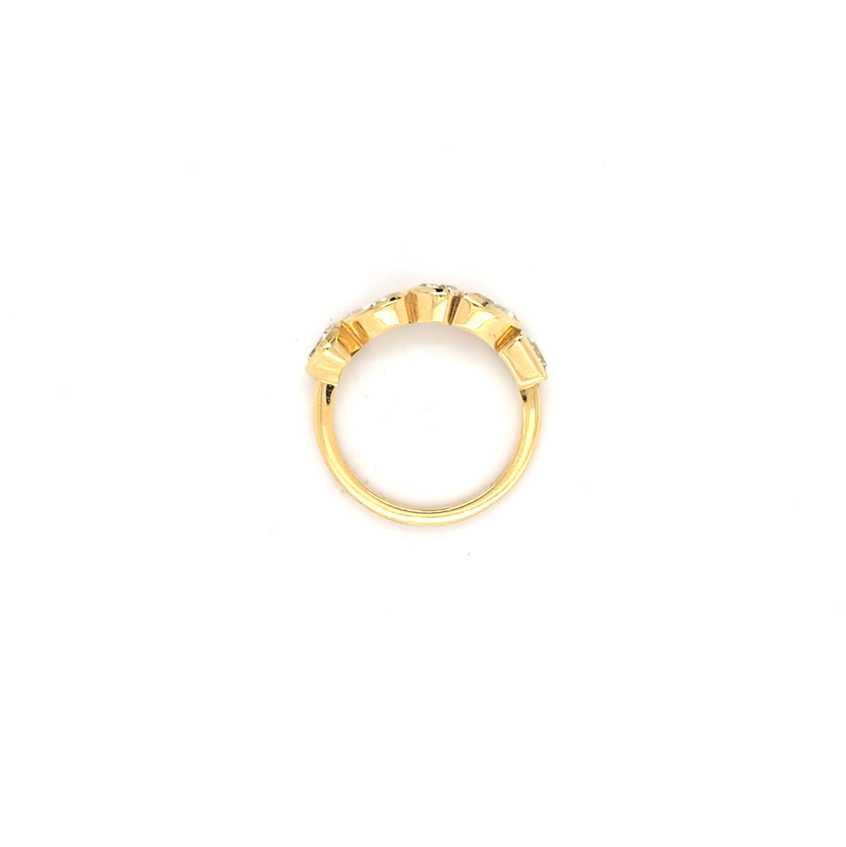 2.20ct Natural Fancy Yellow Diamond Ring Set in 18ct Yellow Gold - Montpellier Jewellers