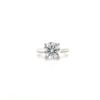 3.00ct H/I1 Round Brilliant Cut Diamond Solitaire Set in Platinum - Montpellier Jewellers