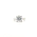 3.00ct H/I1 Round Brilliant Cut Diamond Solitaire Set in Platinum - Montpellier Jewellers