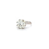 4.02ct M/SI1 Round Brilliant Cut Diamond Solitaire Set in 18ct White Gold - Montpellier Jewellers