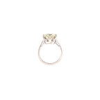 4.02ct M/SI1 Round Brilliant Cut Diamond Solitaire Set in 18ct White Gold - Montpellier Jewellers