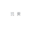 GIA 1.00ct D/Internally Flawless Diamond Stud Earrings Set in Platinum