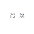 GIA 1.00ct D/Internally Flawless Diamond Stud Earrings Set in Platinum
