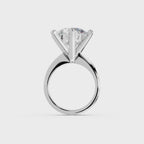 IGI 10.00ct Lab Grown Diamond Solitaire Engagement Ring - The Montpellier Classic 6 Claw