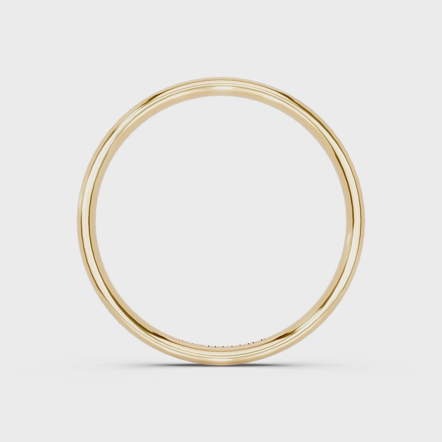 2.0mm Montpellier Fibonacci Wedding Band Platinum or 18ct Gold