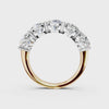 3.50ct Lab Grown 5 Stone Round Diamond Ring Platinum or 18ct Gold - The Montpellier Classic 5 Stone Ring