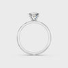 IGI 1.00ct Lab Grown Oval Diamond Solitaire Engagement Ring Platinum or 18ct Gold - The Montpellier Classic Oval