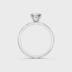 IGI 1.00ct Lab Grown Oval Diamond Solitaire Engagement Ring Platinum or 18ct Gold - The Montpellier Classic Oval