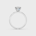 IGI 1.50ct Lab Grown Oval Diamond Solitaire Engagement Ring Platinum or 18ct Gold - The Montpellier Classic Oval