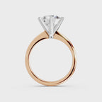 IGI 3.00ct Lab Grown Diamond Solitaire Engagement Ring - The Montpellier Classic 6 Claw