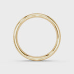 3.0mm Montpellier Fibonacci Wedding Band Platinum or 18ct Gold