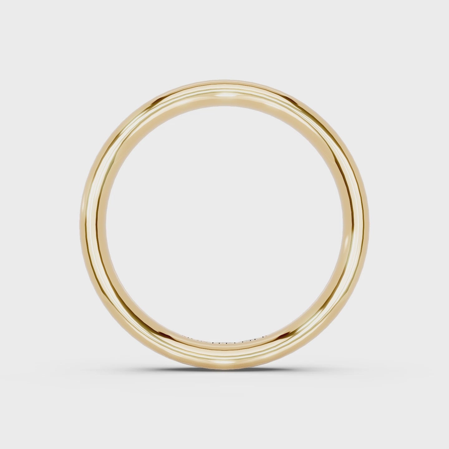 3.0mm Montpellier Fibonacci Wedding Band Platinum or 18ct Gold