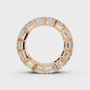 GIA 14.00ct D/VS1 Natural Diamond Colonnade™ Eternity Ring set in Platinum